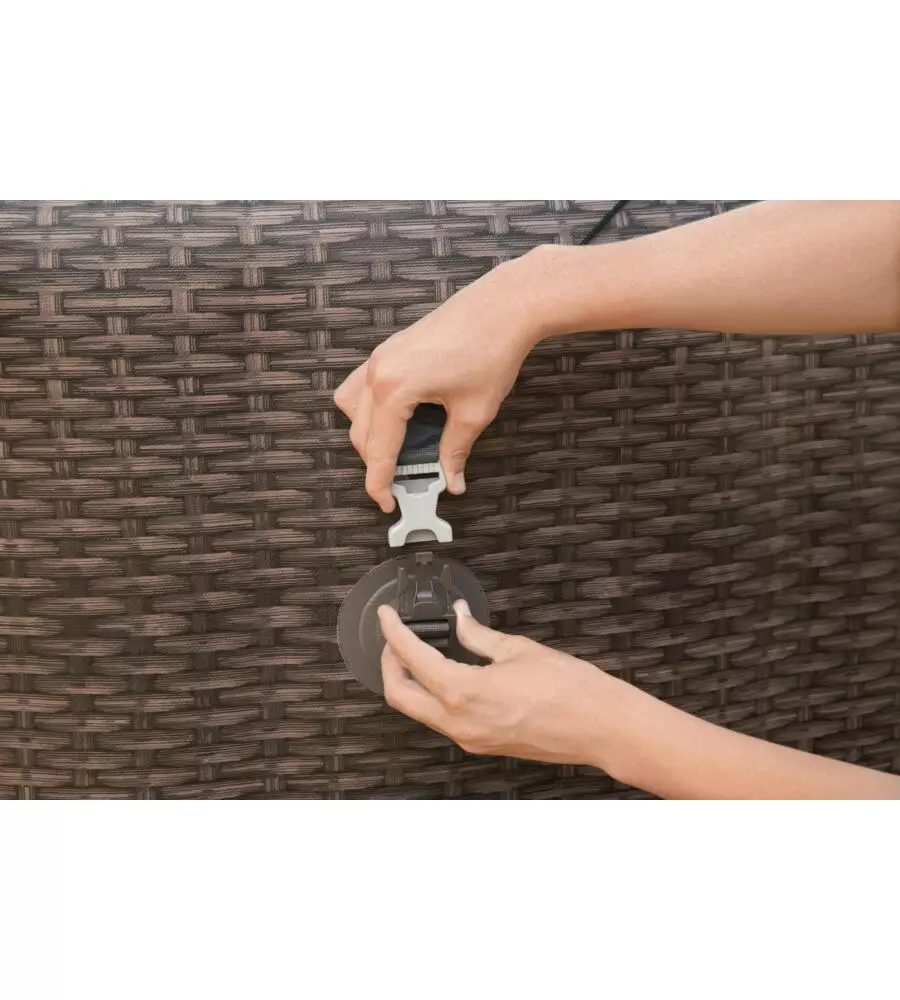 Tettuccio parasole per piscina spa "lay-z-spa" bestway 183x94x109 cm - cod. 60304